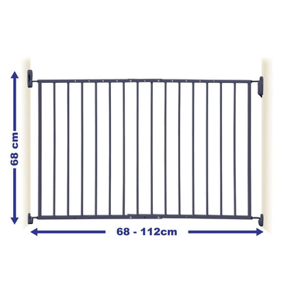 Dreambee Barrière De Sécurité Pour Porte et Escalier Arizona Noir