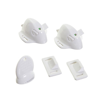Dreambee Serrure Magnétique Pour Enfants Blanche – 2 Pièces