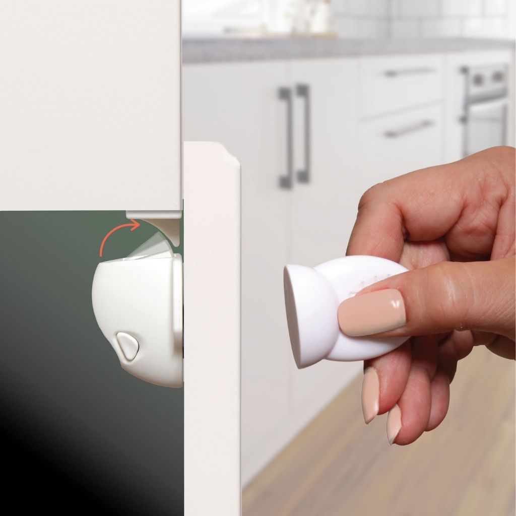 Dreambee Serrure Magnétique Pour Enfants Blanche – 2 Pièces