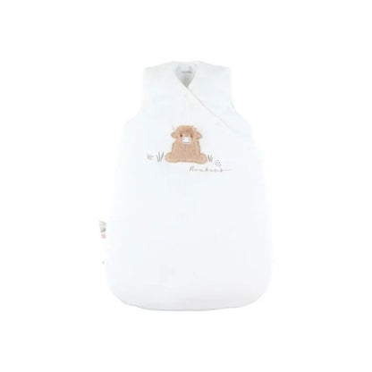 Noukie's Sac de couchage d'hiver Fluffy TOG 2,0-3,5 Écru 70 cm