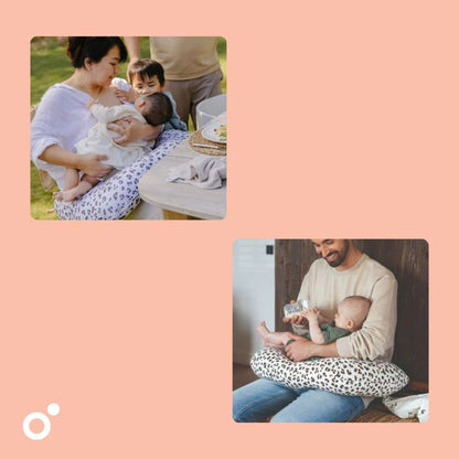 Doomoo Borstvoedingskussen Softy Leopard Cream