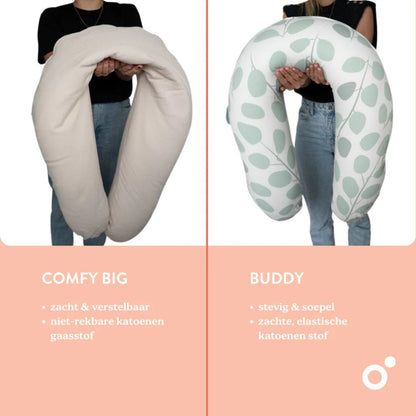 doomoo Borstvoedingskussen Buddy Leopard Bronze