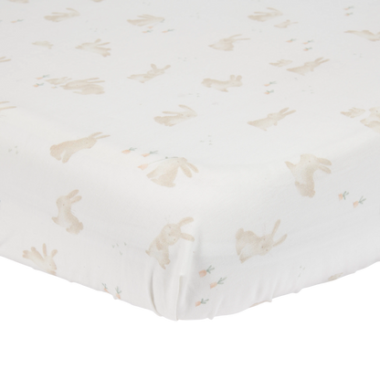 Little Dutch Hoeslaken Baby Bunny Wit 70x140/150 cm