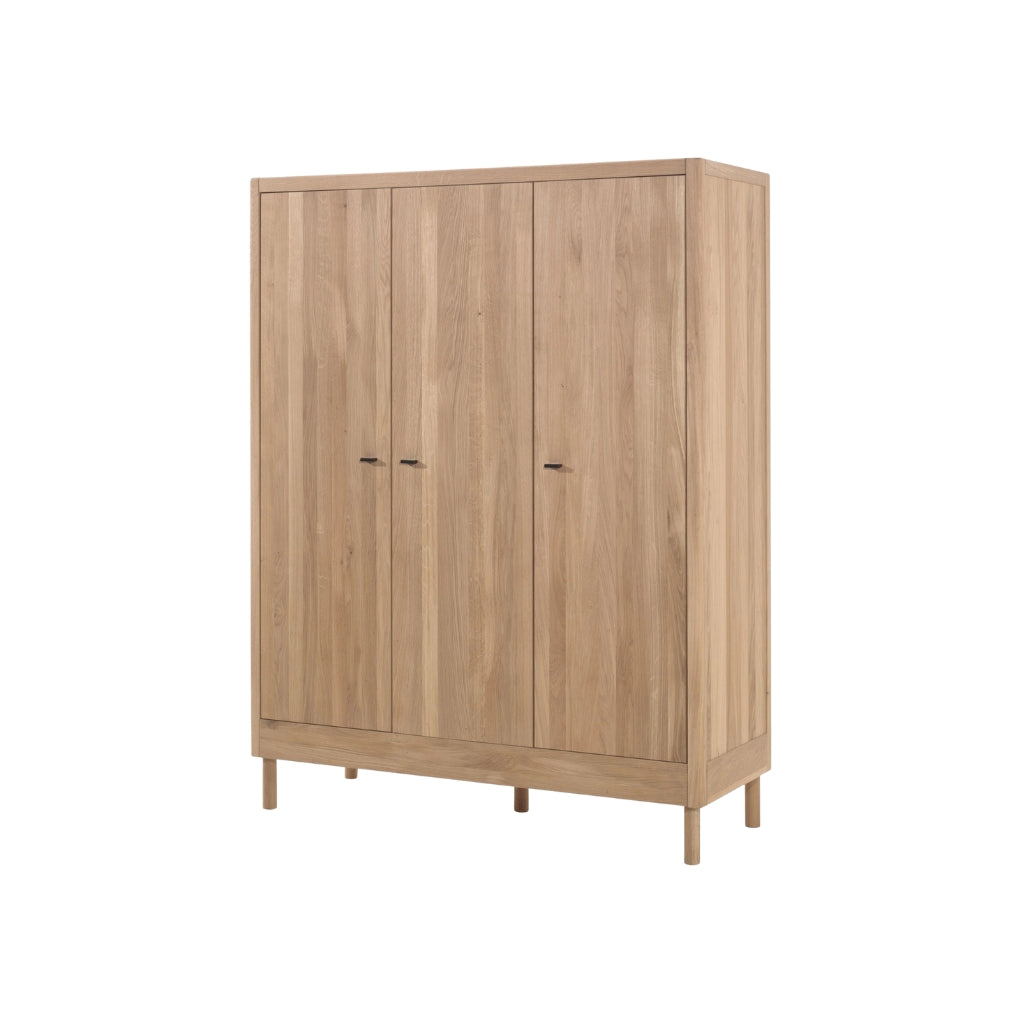 JAXX Armoire 3 portes Forrest Chêne