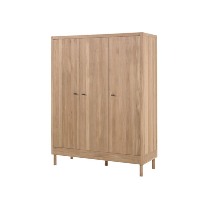 JAXX Armoire 3 portes Forrest Chêne