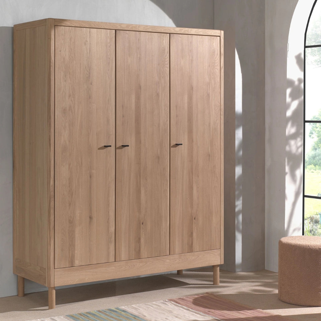 JAXX Armoire 3 portes Forrest Chêne