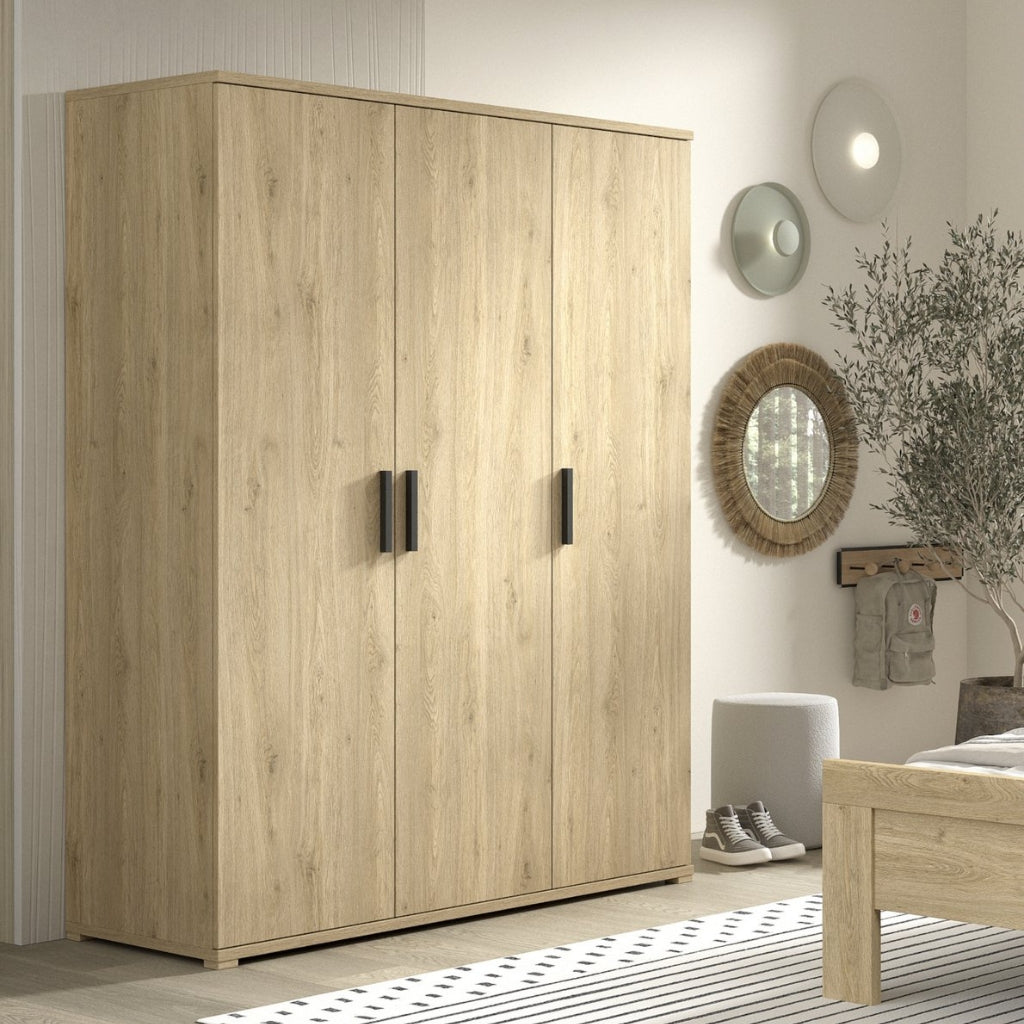 JAXX 3 Deurs Kleerkast FORREST Eik