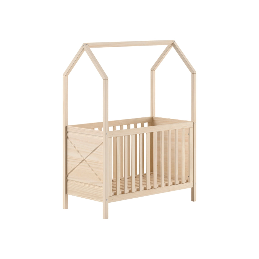 JAXX Lit bébé Nature 60 x 120 cm