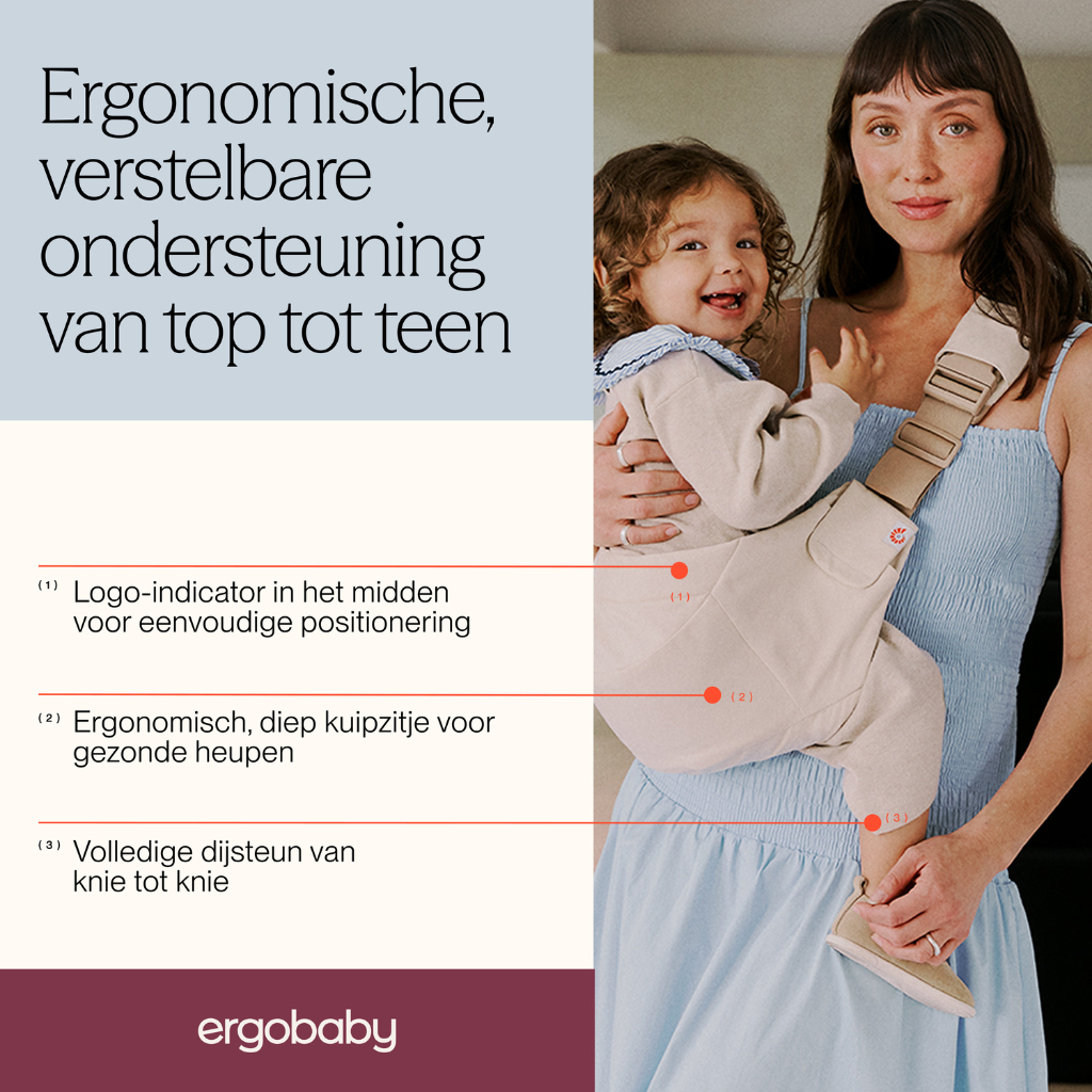 Ergobaby Porte-bébé Upsie Sling Natural Beige