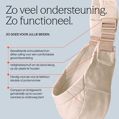 Ergobaby Porte-bébé Upsie Sling Natural Beige