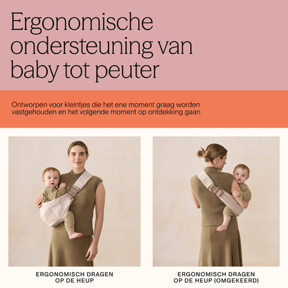 Ergobaby Porte-bébé Upsie Sling Natural Beige