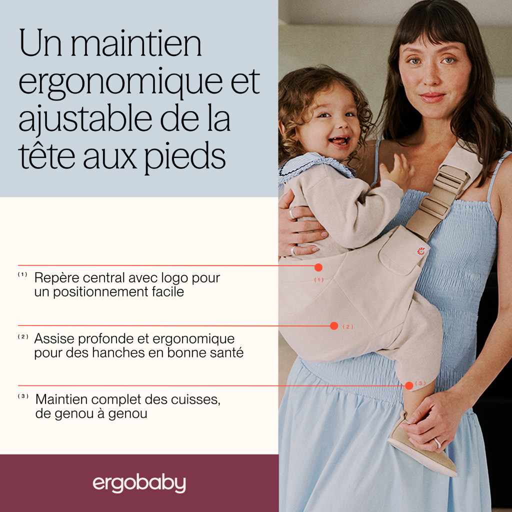 Ergobaby Porte-bébé Upsie Sling Natural Beige