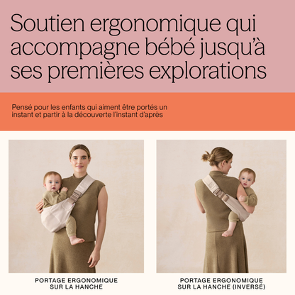 Ergobaby Porte-bébé Upsie Sling Natural Beige