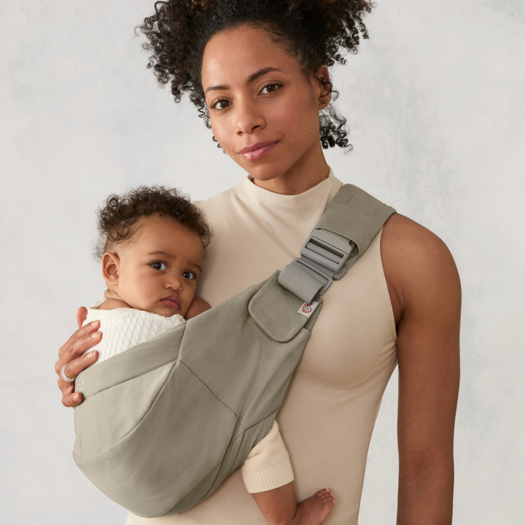 Ergobaby Draagzak Upsie Sling Soft Olive