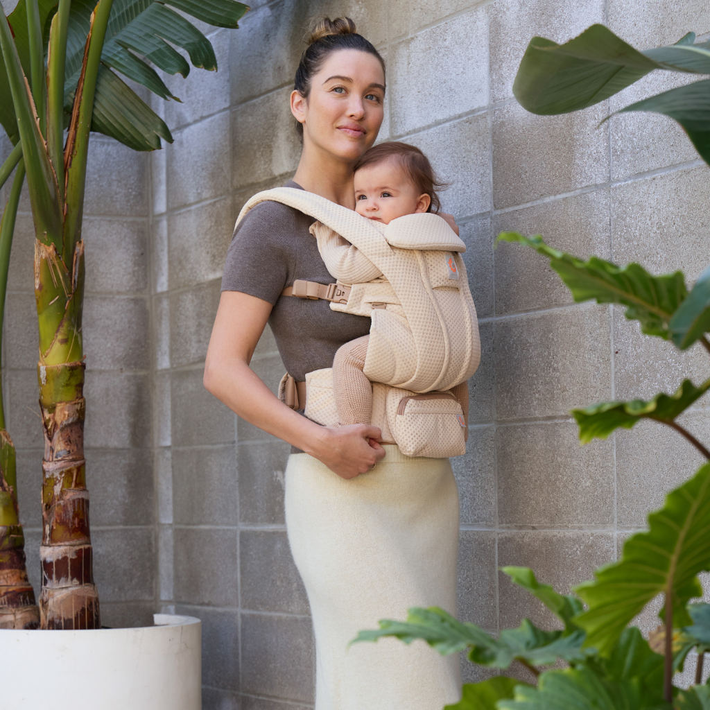 Ergobaby Draagzak Omni Deluxe Mesh Natural Beige