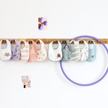 Lässig Bavoir Tiny Team Cat - 5 pièces