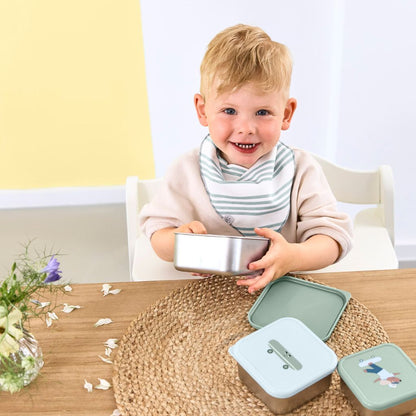 Lässig Newborn slabbetjes Tiny Team Dog - 3 stuks