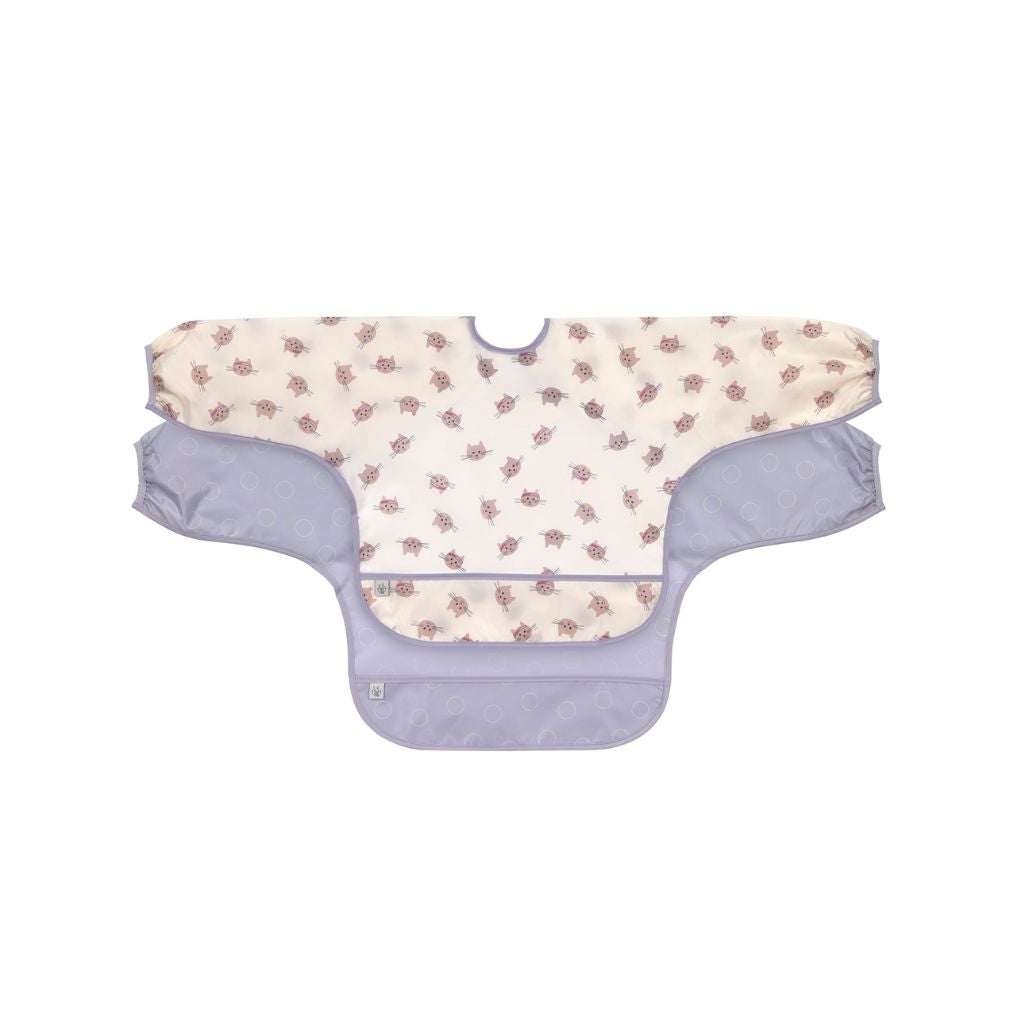 Lässig Slab met lange mouwen Tiny Team Cat - 2 stuks