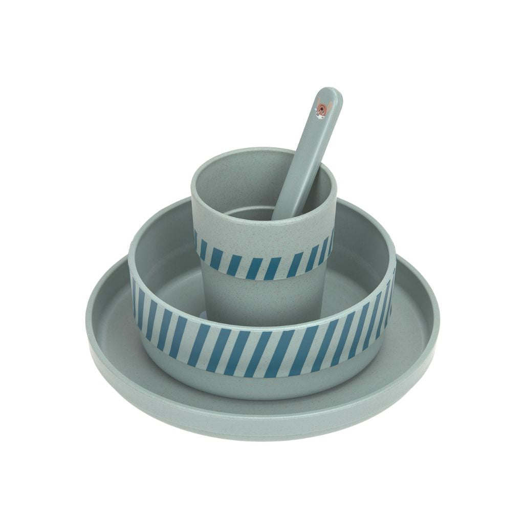 Lässig Eetset Tiny Team Dog - 4 stuks