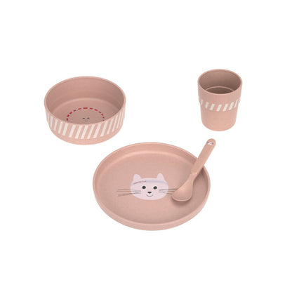 Lässig Eetset Tiny Team Cat - 4 stuks