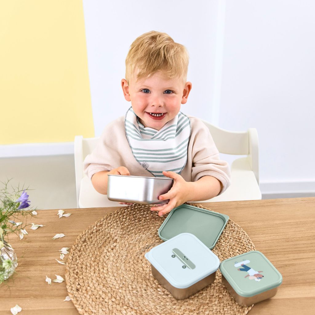 Lässig Brooddoos Tiny Team Dog - 3 stuks