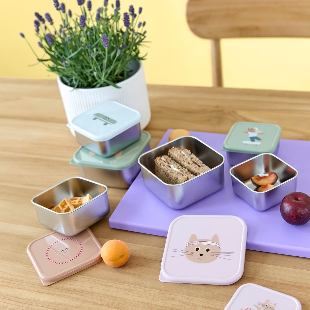 Lässig Brooddoos Tiny Team Dog - 3 stuks