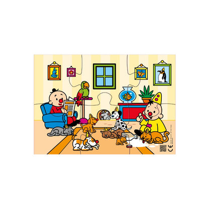 Bumba Puzzel Waf Waf, Miauw Miauw – 6 stuks