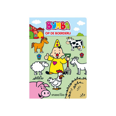 Bumba Livre cartonné à la ferme Vert NL