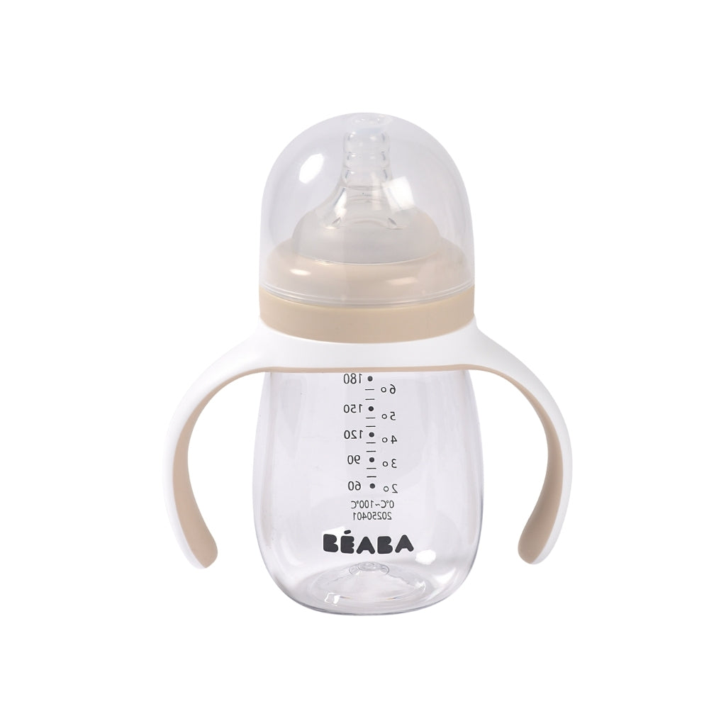 Béaba Gobelet d'apprentissage 2-en-1 Clay Earth 210 ml