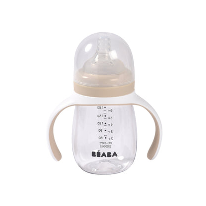 Béaba Gobelet d'apprentissage 2-en-1 Clay Earth 210 ml