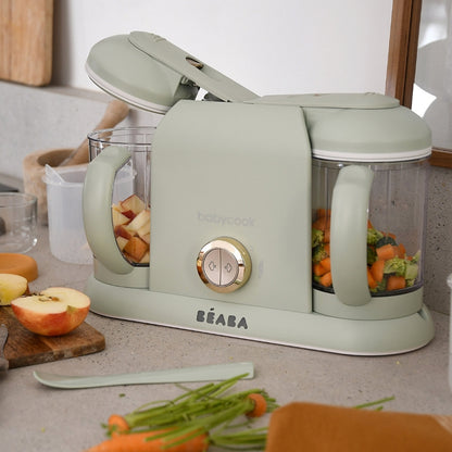 Béaba Stoomkoker-mixer Babycook Duo® Misty Green