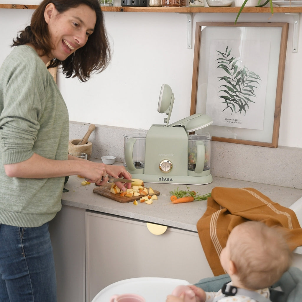 Béaba Stoomkoker-mixer Babycook Duo® Misty Green