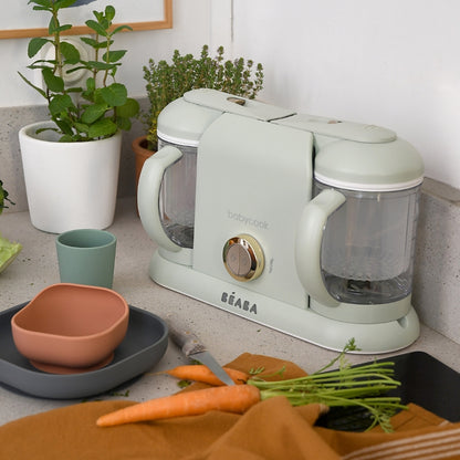 Béaba Stoomkoker-mixer Babycook Duo® Misty Green
