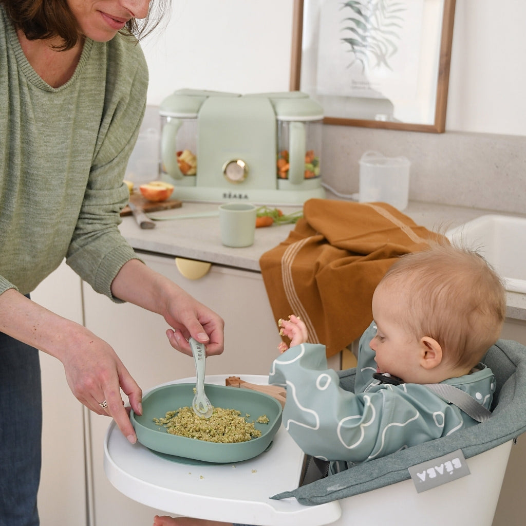 Béaba Stoomkoker-mixer Babycook Duo® Misty Green