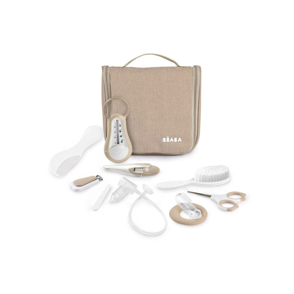 Béaba Toilettas met 10 accessoires Clay Earth