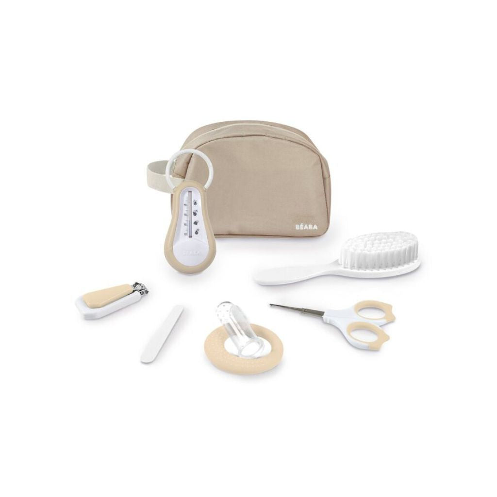 Béaba Toilettas met 7 accessoires Clay Earth