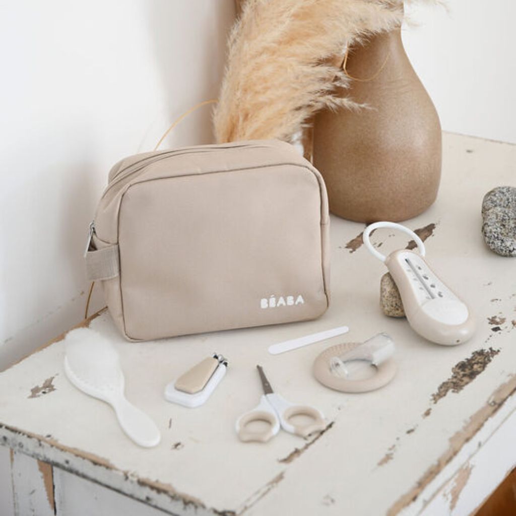 Béaba Toilettas met 7 accessoires Clay Earth