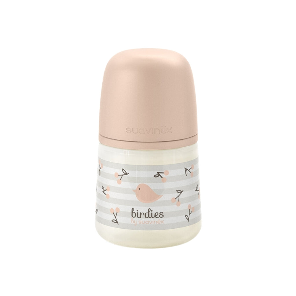 Suavinex Biberon SX Pro S Birdies rose 150 ml