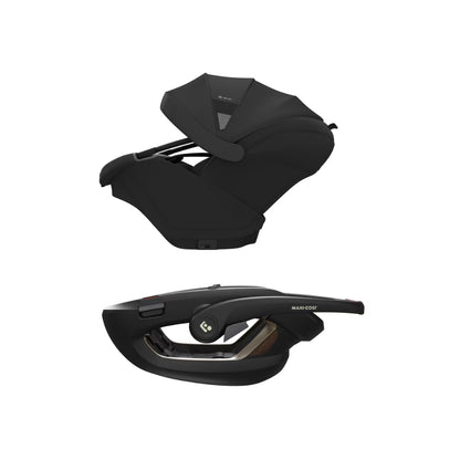 Maxi-Cosi Draagbare Autostoel Coral Slide Pro Onyx Black