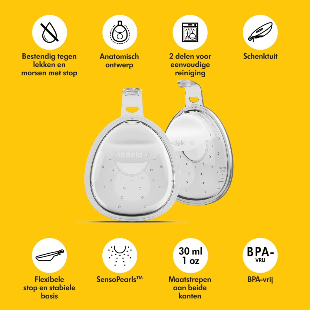 Medela Borstmelkcollector Inbra – 2 stuks