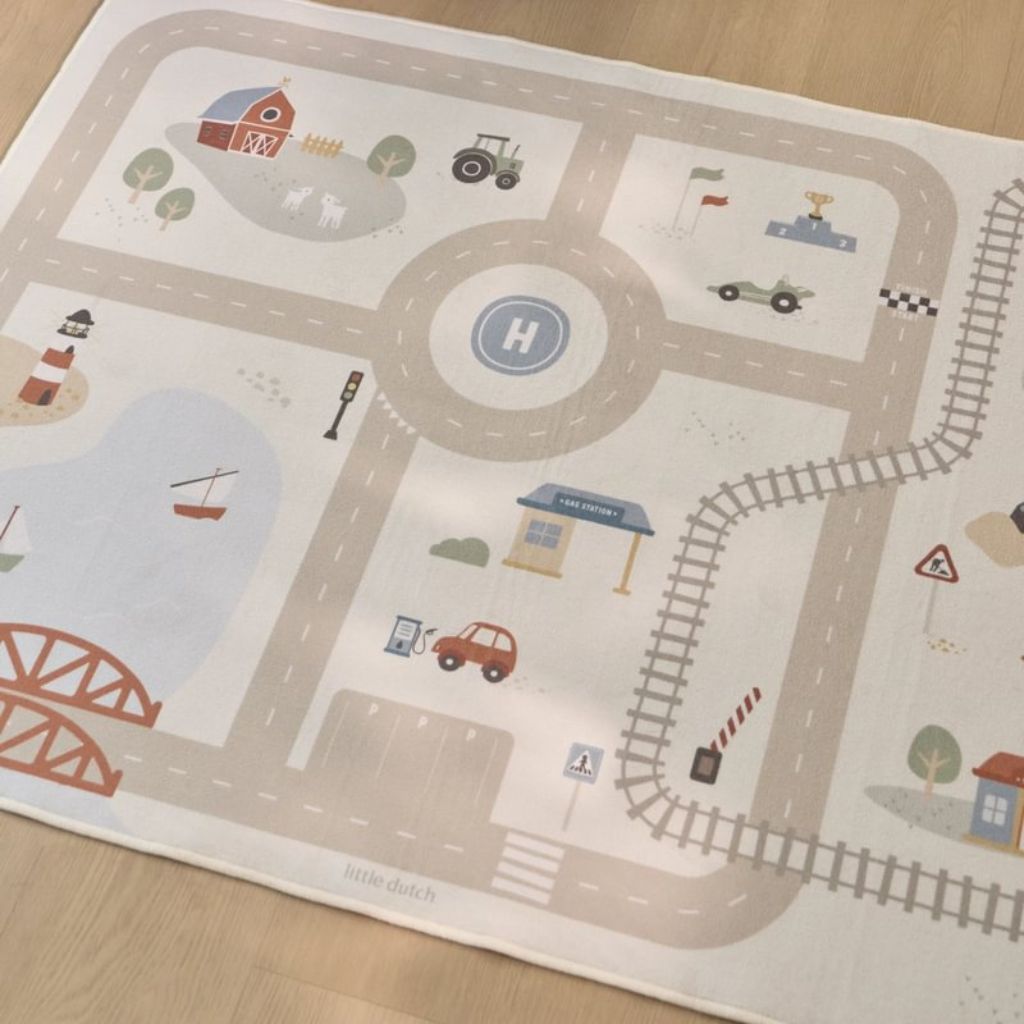 Little Dutch Tapis de jeu voiture 140 x 100 cm