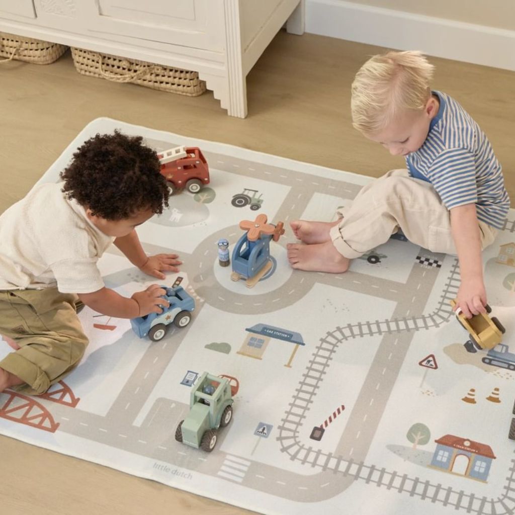 Little Dutch Tapis de jeu voiture 140 x 100 cm