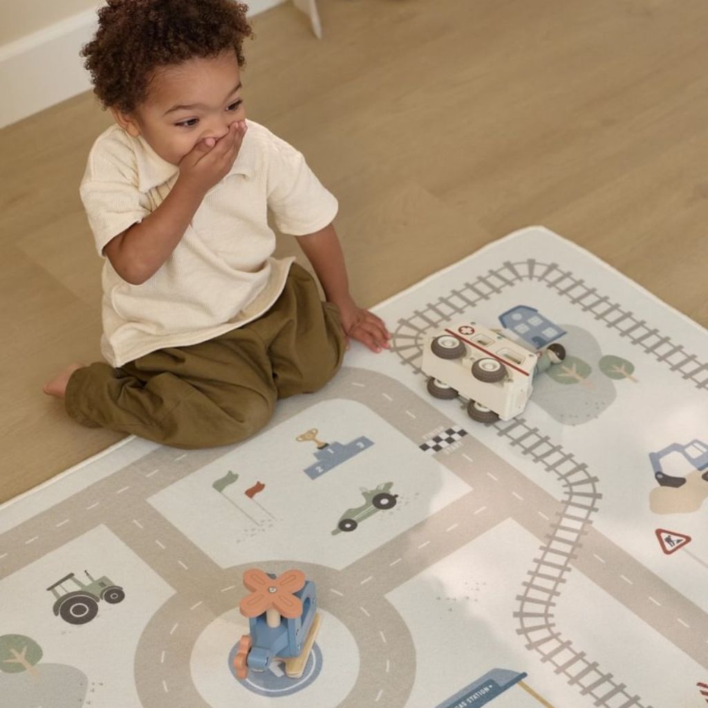 Little Dutch Tapis de jeu voiture 140 x 100 cm