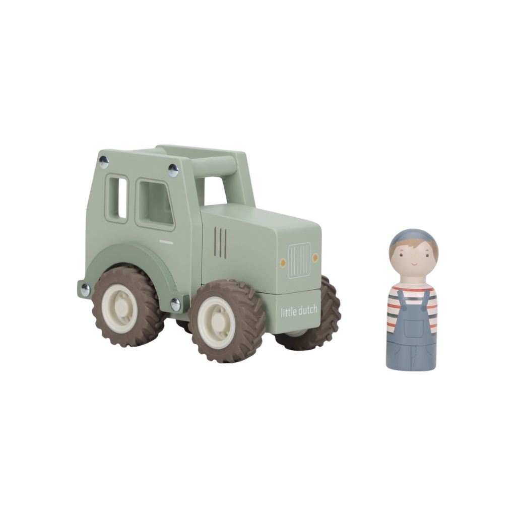 Little Dutch Houten Tractor