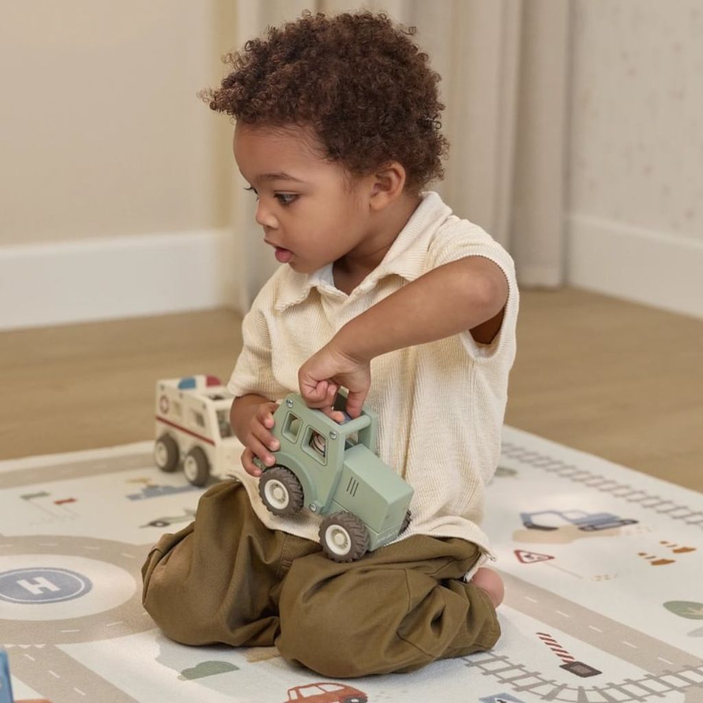 Little Dutch Houten Tractor