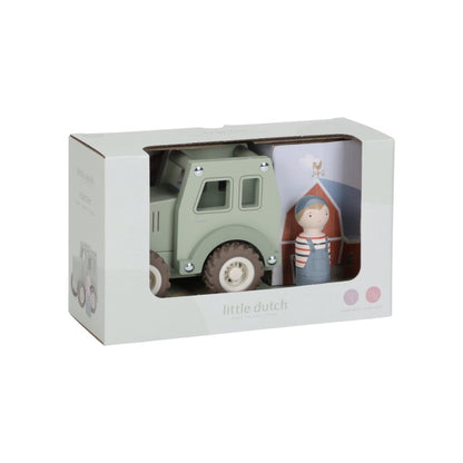 Little Dutch Houten Tractor