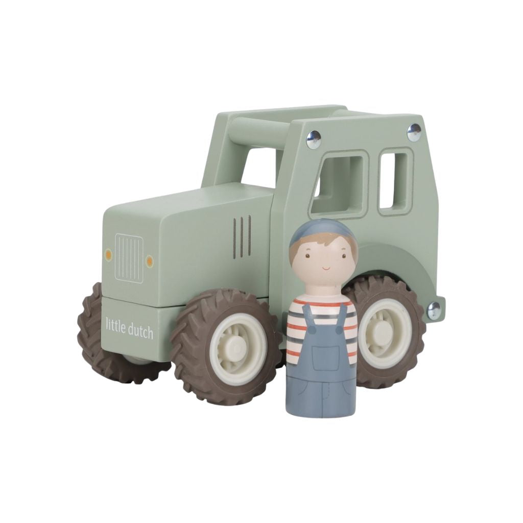 Little Dutch Houten Tractor