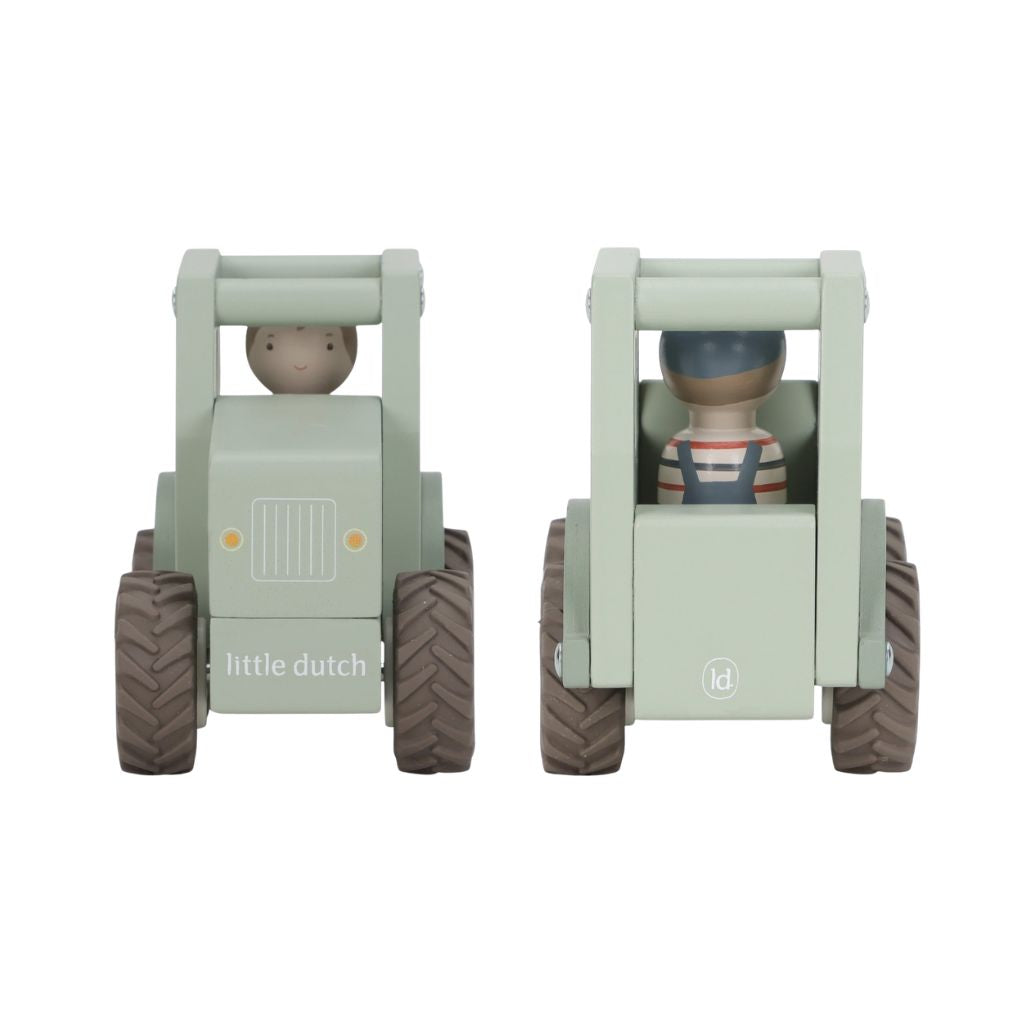 Little Dutch Houten Tractor