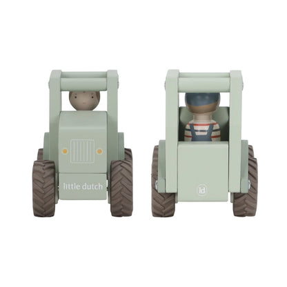 Little Dutch Houten Tractor