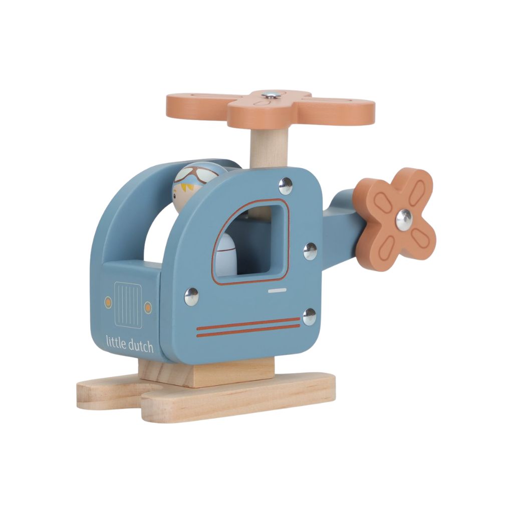 Little Dutch Hélicoptère en bois